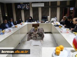 بازدید شهردار کرمان و مدیرکل امور اجتماعی استانداری و نماینده میراث فرهنگی از پردیسهای دانشگاه فرهنگیان کرمان