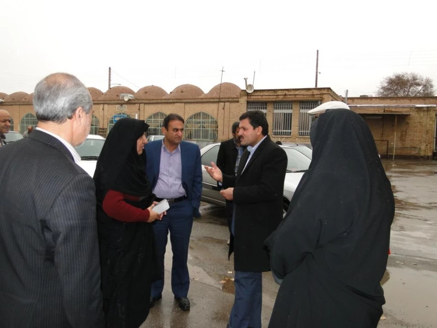 بازدید شهردار کرمان و مدیرکل امور اجتماعی استانداری و نماینده میراث فرهنگی از پردیسهای دانشگاه فرهنگیان کرمان