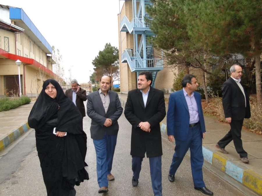 بازدید شهردار کرمان و مدیرکل امور اجتماعی استانداری و نماینده میراث فرهنگی از پردیسهای دانشگاه فرهنگیان کرمان