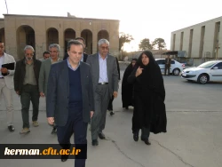 بازدید استاندار کرمان از پردیس شهید باهنر کرمان