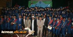 آئین دانش آموختگی دانشجویان پردیس های دانشگاه فرهنگیان استان کرمان