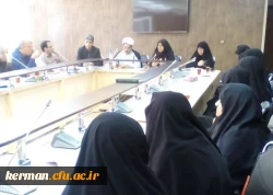 برگزاری جلسه شورای اداری  کارکنان پردیس شهید باهنر با حضور ریاست دانشگاه فرهنگیان کرمان