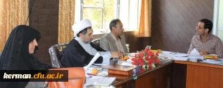 جلسه شورای 

مدیریت دانشگاه فرهنگیان کرمان