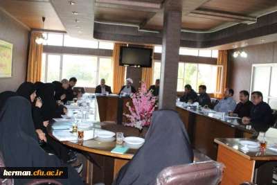 جلسه هم اندیشی و برنامه ریزی 

سرپرستان شبانه روزی و معاونین دانشجویی پردیس های دانشگاه فرهنگیان کرمان