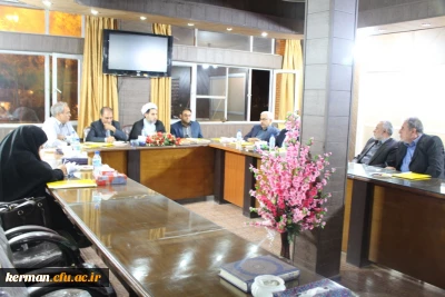 جلسه شورای مشورتی دانشگاه فرهنگیان استان کرمان