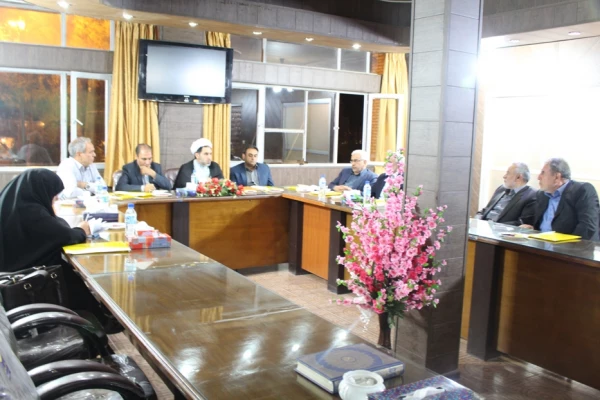 جلسه شورای مشورتی دانشگاه