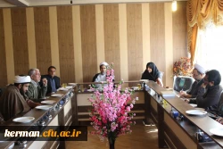 جلسه مشترک ستاد توسعه و ترویج فرهنگ اقامه نماز دانشگاه فرهنگیان کرمان با رئیس و اعضاء ستاد اقامه نماز استان کرمان برگزار شد.