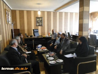 جلسه شورای مدیریت امور پردیس های دانشگاه فرهنگیان استان کرمان