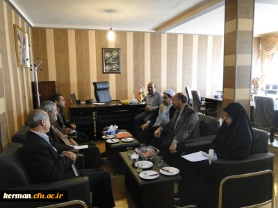 جلسه شورای مدیریت امور پردیس های دانشگاه فرهنگیان استان کرمان