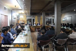 نشست صمیمانه دکتر قنبری معاون دانشجویی سازمان مرکزی دانشگاه فرهنگیان