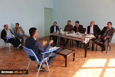 بازدید دکتر عباس توان ریاست دانشگاه فرهنگیان استان کرمان از مراحل انجام مصاحبه استخدام پیمانی آموزش و پرورش