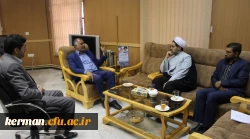 ملاقات آقای دکتر توان با آقای مهندس توحیدی فرماندار محترم کرمان