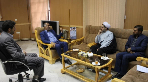 ملاقات آقای دکتر توان با آقای مهندس توحیدی فرماندار محترم کرمان