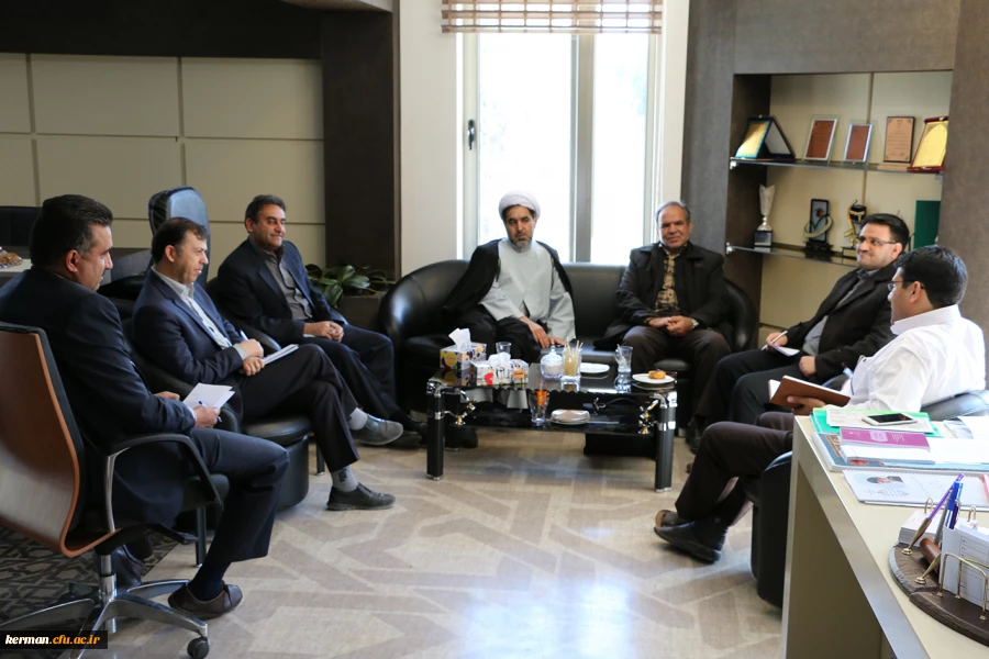 ملاقات آقای دکتر توان با آقای دکتر رودری ریاست سازمان برنامه و بودجه استان