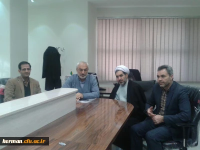 دیدار آقای دکتر توان ریاست محترم دانشگاه فرهنگیان با آقای پروفسور زاهدی نماینده مردم کرمان در مجلس شورای اسلامی