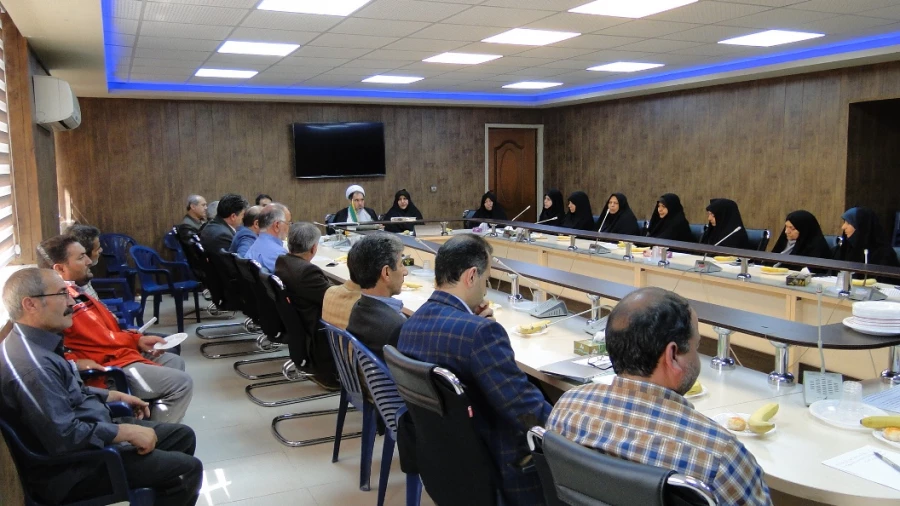 جلسه اداری آغازین سال 1396 کارکنان مدیریت و پردیس های استان کرمان