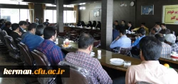 جلسه اداری آغازین سال 1396 کارکنان مدیریت و پردیس های استان کرمان