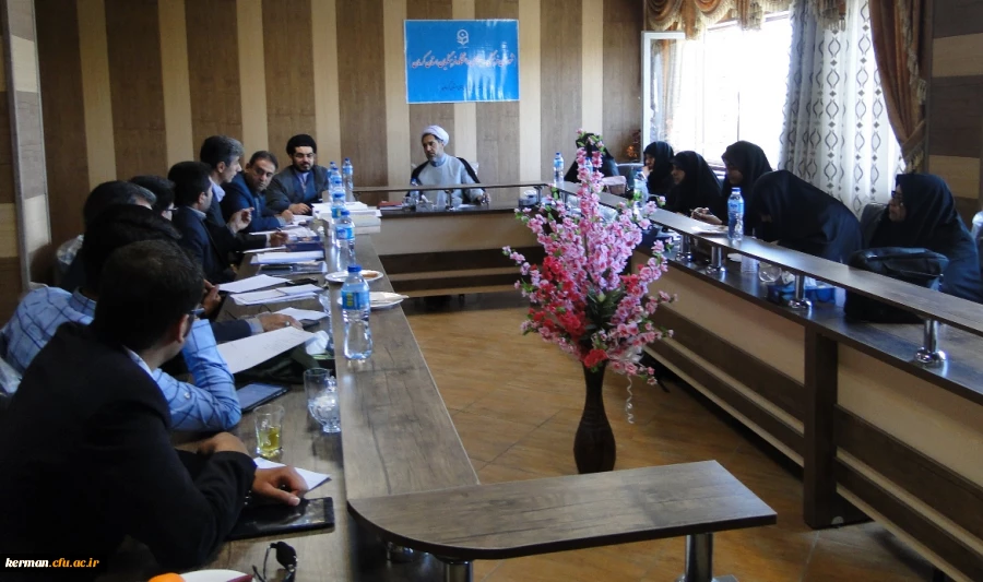 نوزدهمین جلسه شورای فرهنگی، اجتماعی دانشگاه فرهنگیان استان کرمان