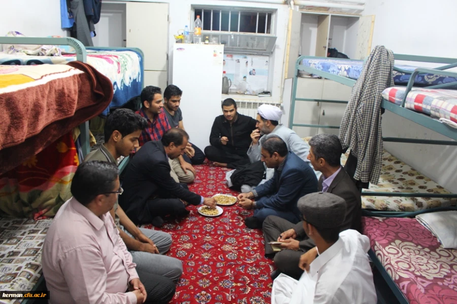 بازدید آقای دکتر توان از سراهای دانشجویی