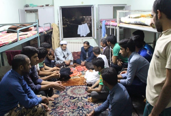 بازدید آقای دکتر توان از سراهای دانشجویی