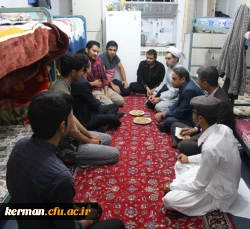 بازدید آقای دکتر توان از سراهای دانشجویی