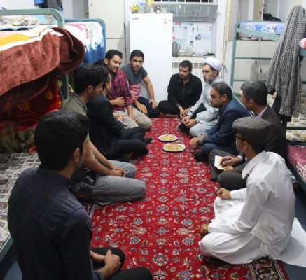 بازدید آقای دکتر توان از سراهای دانشجویی