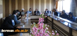 حضور معاونت پرورشی وزارت آموزش و پرورش در دانشگاه فرهنگیان استان کرمان