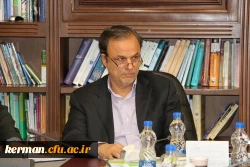 جلسه کمیته استانی هیأت امناء دانشگاه فرهنگیان در دفتر مهندس رزم حسینی استاندار کرمان