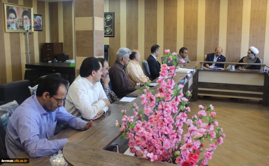 برگزاری شورای آموزشی دانشگاه فرهنگیان استان با حضور جناب آقای دکتر موسی پور