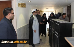 بازدید دکتر توان و همراهان از پردیس شهید باهنر