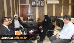 بازدید دکتر توان و همراهان از پردیس شهید باهنر