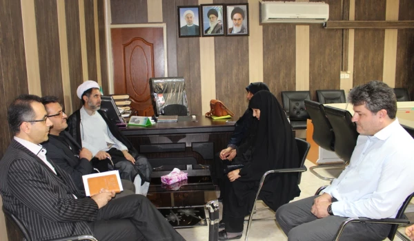 بازدید دکتر توان و همراهان از پردیس شهید باهنر