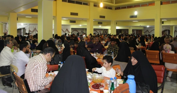 مراسم افطاری ویژه همکارن شاغل و بازنشسته