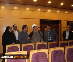 بازدید دکتر رودری از دانشگاه فرهنگیان استان کرمان