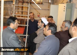 بازدید دکتر رودری از دانشگاه فرهنگیان استان کرمان