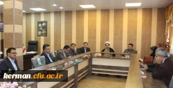 بازدید دکتر رودری از دانشگاه فرهنگیان استان کرمان