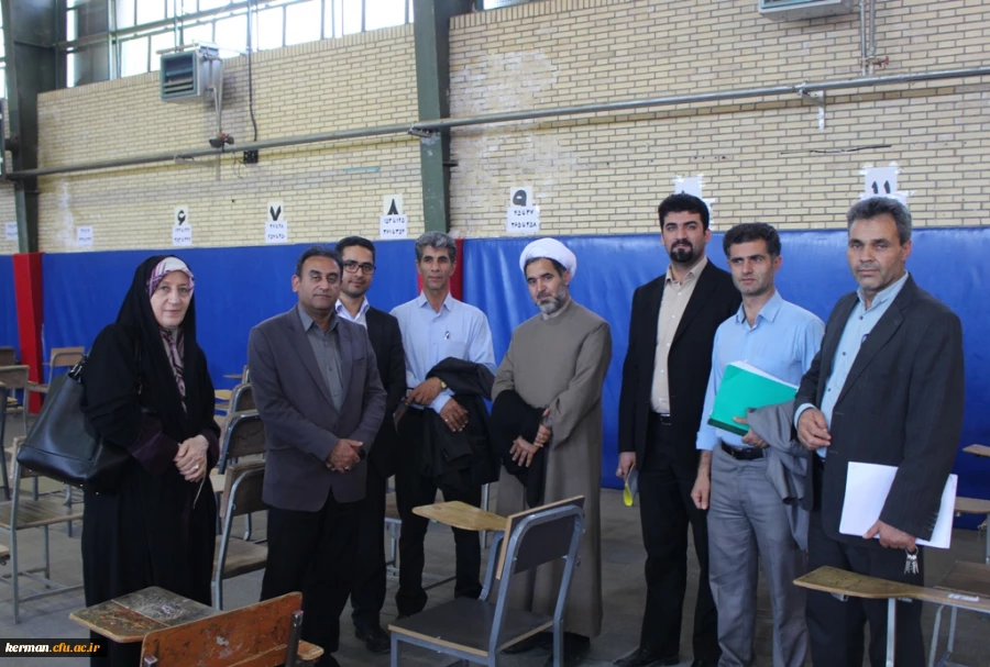 بازدید دکتر روحی از اماکن و تأسیسات ورزشی کرمان