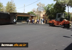 بهسازی فضای پردیس شهید باهنر