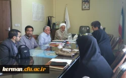 جلسه هماهنگی و تبیین تفاهم نامه دانشگاه فرهنگیان و ستاد اقامه نماز استان