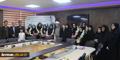 مراسم استقبال از دانشجویان دختر قهرمان در اولین المپیاد ملی ورزش همگانی دانشگاه ها و مؤسسات آموزش عالی سراسر کشور با حضور دکتر توان ریاست دانشگاه فرهنگیان استان