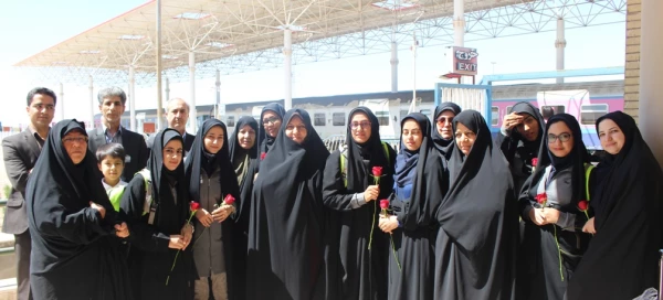 استقبال از دانشجویان قهرمان