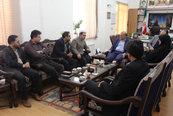 دیدار با مدیر کل میراث فرهنگی و گردشگری استان
