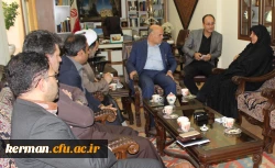 دیدار با مدیر کل میراث فرهنگی و گردشگری استان