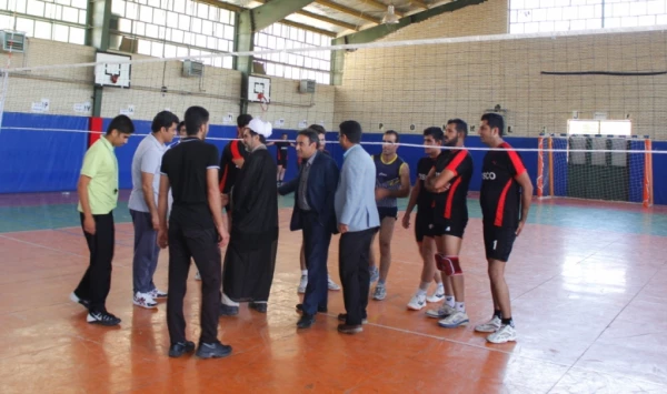 بازدید از تمرینات تیم های ورزشی