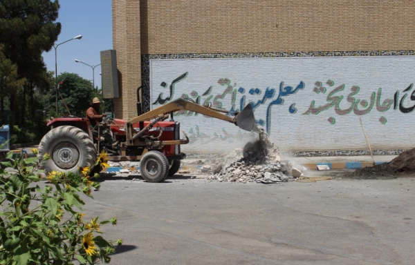 ادامه یافتن تعمیرات و بازسازی دانشگاه