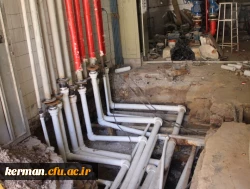 ادامه یافتن تعمیرات و بازسازی دانشگاه