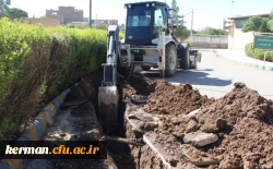 ادامه یافتن تعمیرات و بازسازی دانشگاه