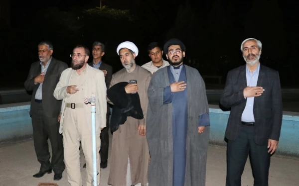 مشخص نمودن محل تدفین پیکر دو شهید گمنام