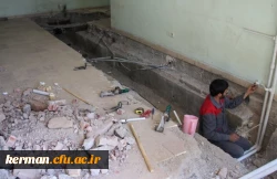 ادامه روند بازسازی و تعمیرات