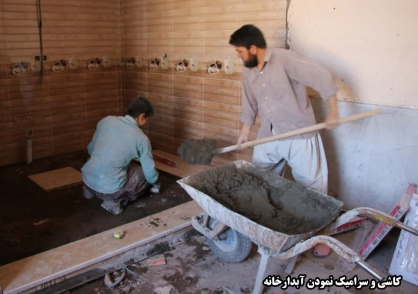 ادامه روند بازسازی و تعمیرات